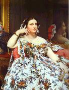 Portrait of Madame Moitessier Sitting.